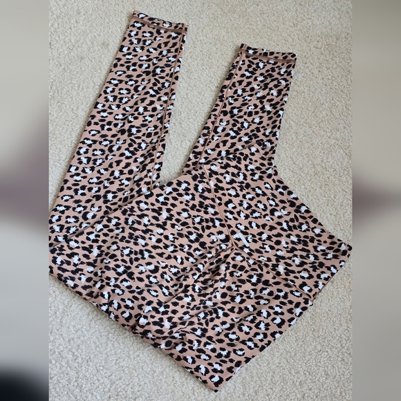 🌈Aerie Cheetah Leopard Animal Print Leggings 25” Pant Size Small S XS - Picture 9 of 9